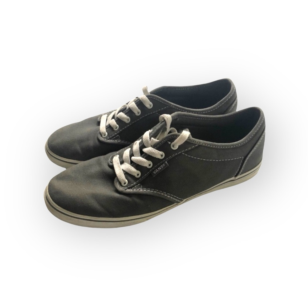 Grey canvas Vans